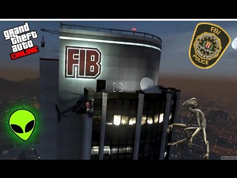 GTA V FIB ის შენობაში შესვლა და დათვალიერბა... ხანძარი GTA onlineში ?!